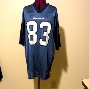 NFL (NEVER WORN) JERSEY SEATTLE SEAHAWKS Branch “83” large